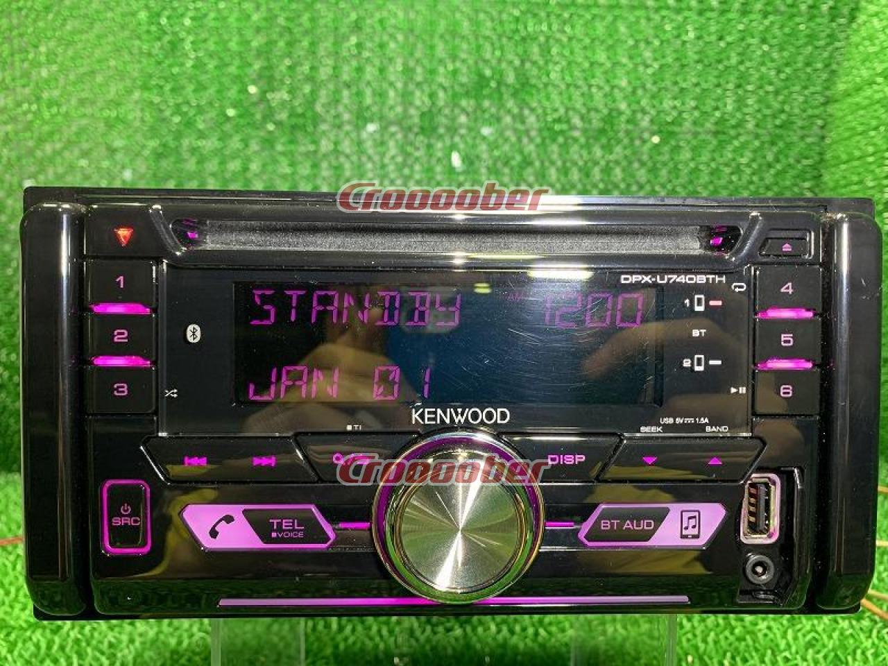 KENWOOD DPX-U740BT CD/USB/Bluetooth対応デッキ - カーオーディオ