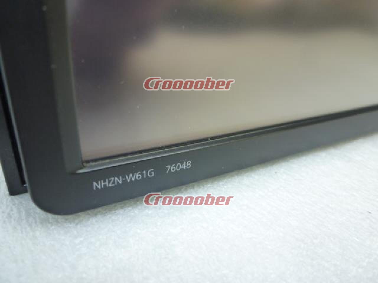 トヨタ純正 NHZN-W61G 7インチ200mm フルセグ/DVD/CD/Bluetooth対応 AV