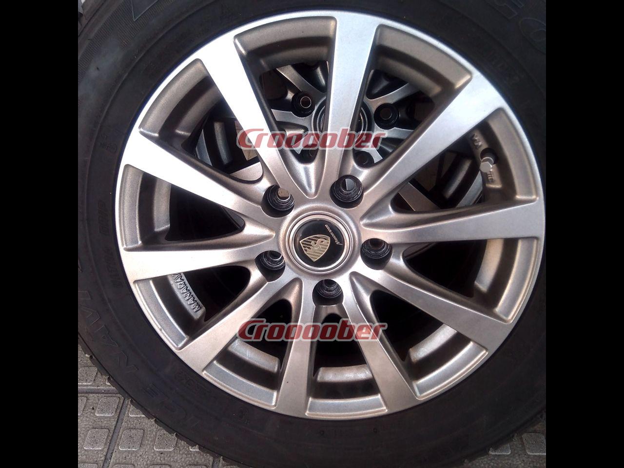 MANARAY SPORT] Alloy Wheels - Front:6.0Jx15+45 Rear:114.3-5H for