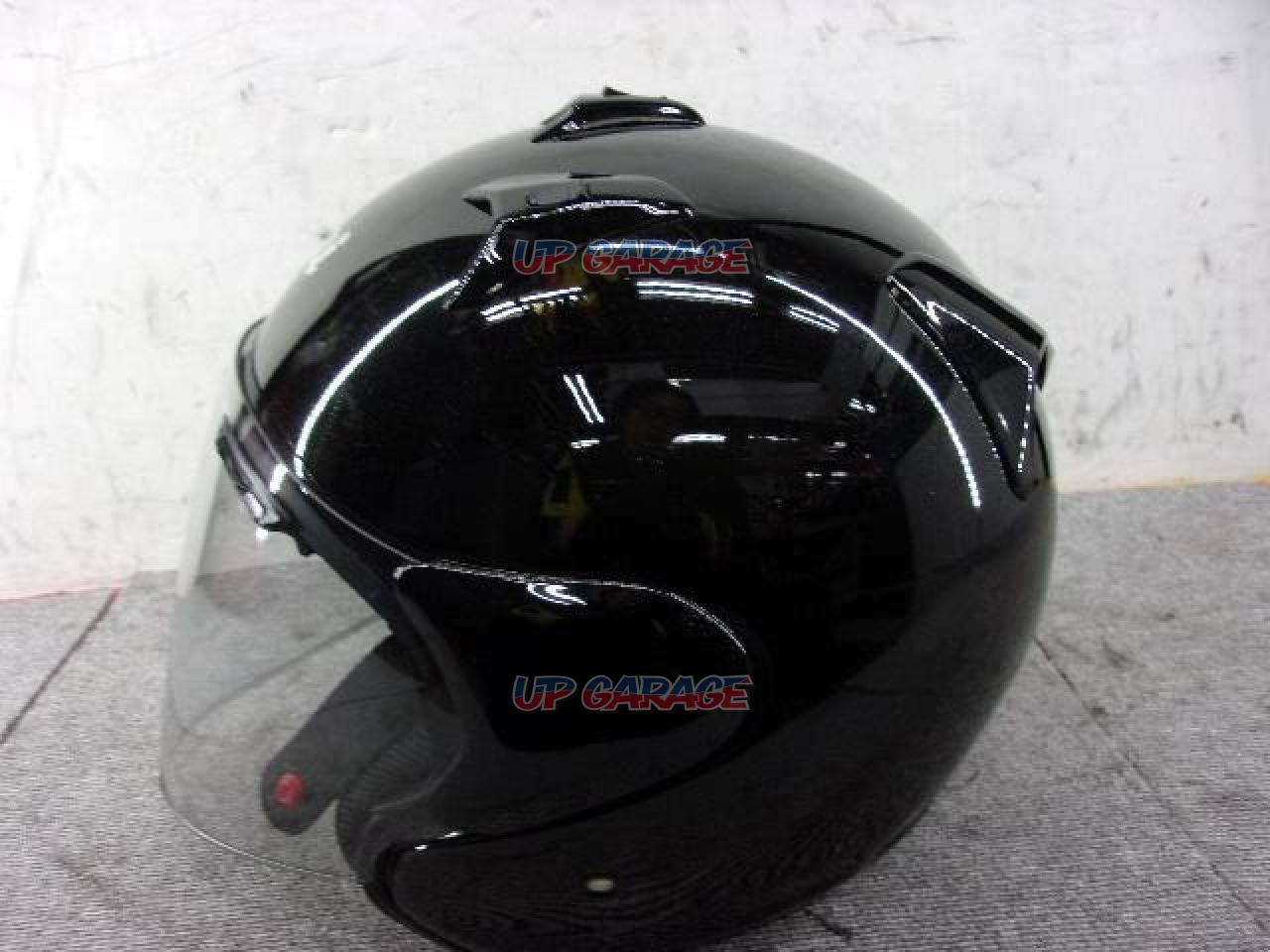 種類ジェットヘルメット着用一回のみArai SZ-Gフラットブラック Lサイズ（59-60cm)