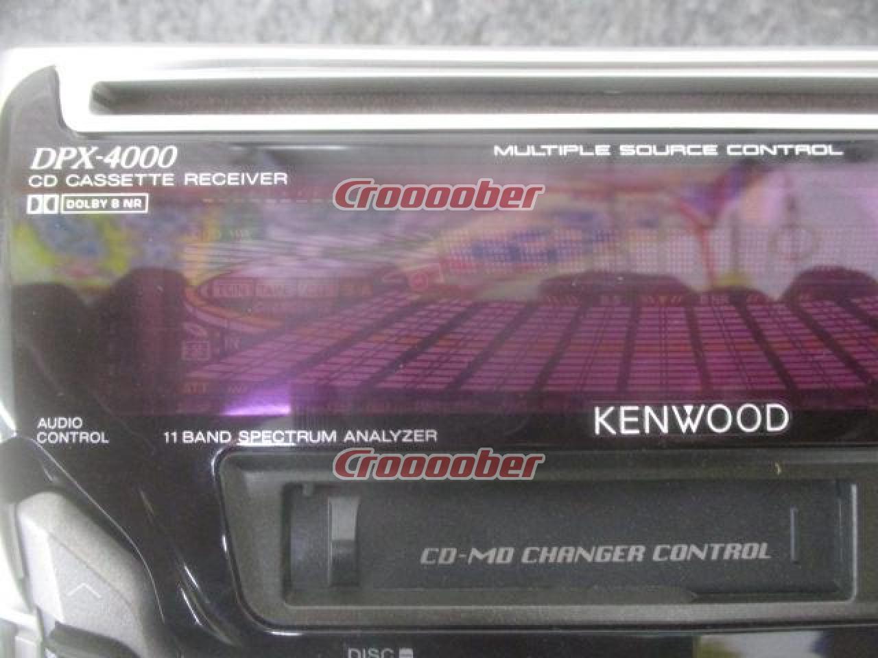 KENWOOD DPX-4000 | CD+Cassettes | Croooober