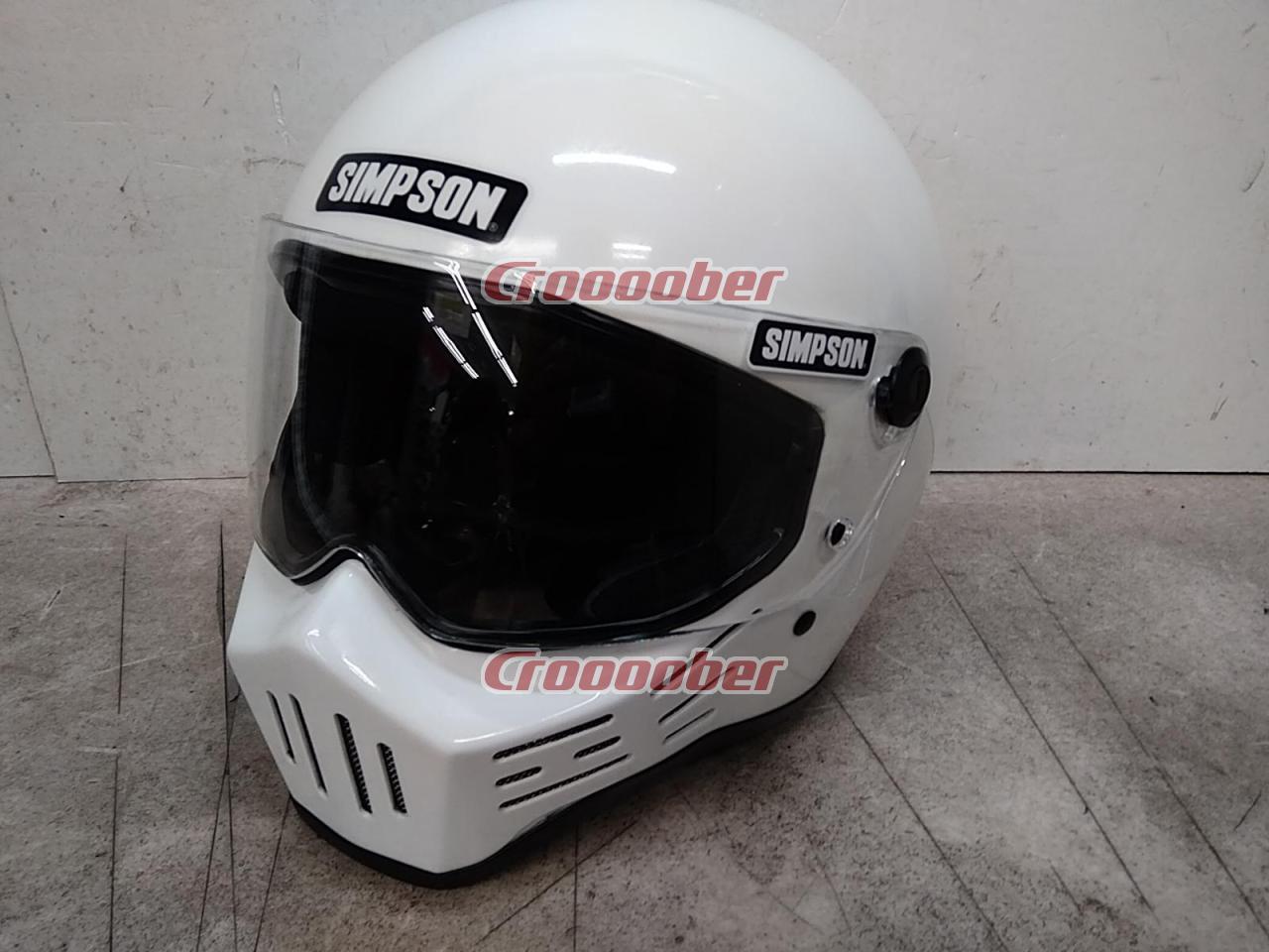 SIMPSON (シンプソン) フルフェイスヘルメット M30 ホワイト
