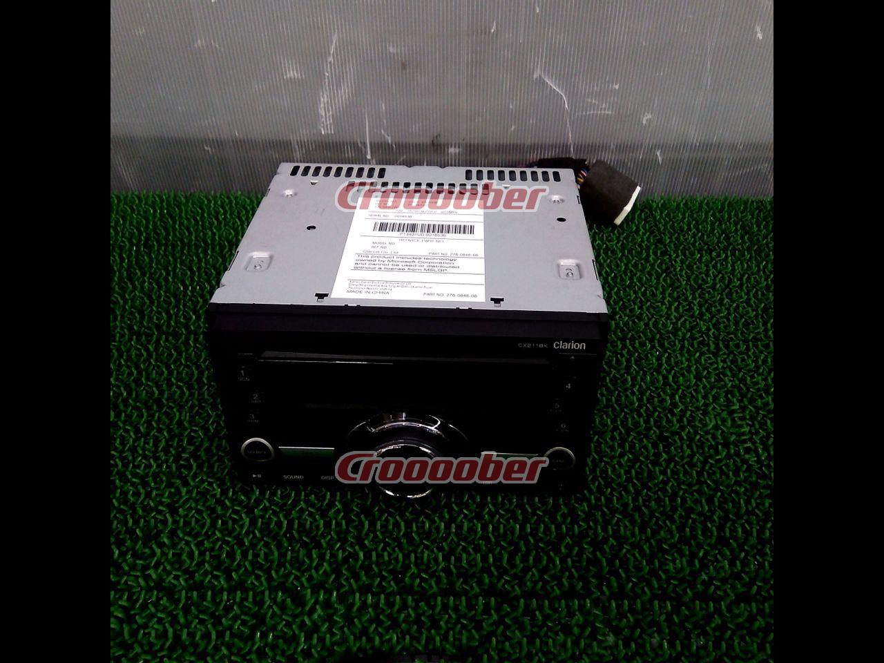 Clarion CX211BK 2DIN Audio | CD Tuners | Croooober
