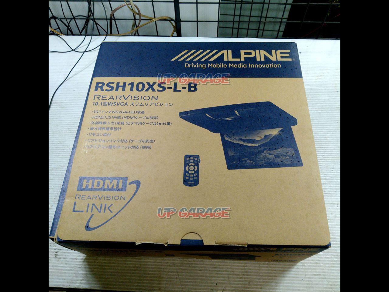 ALPINE RSH10XS-L-B 10.1-inch High-quality WSVGA Liquid Crystal