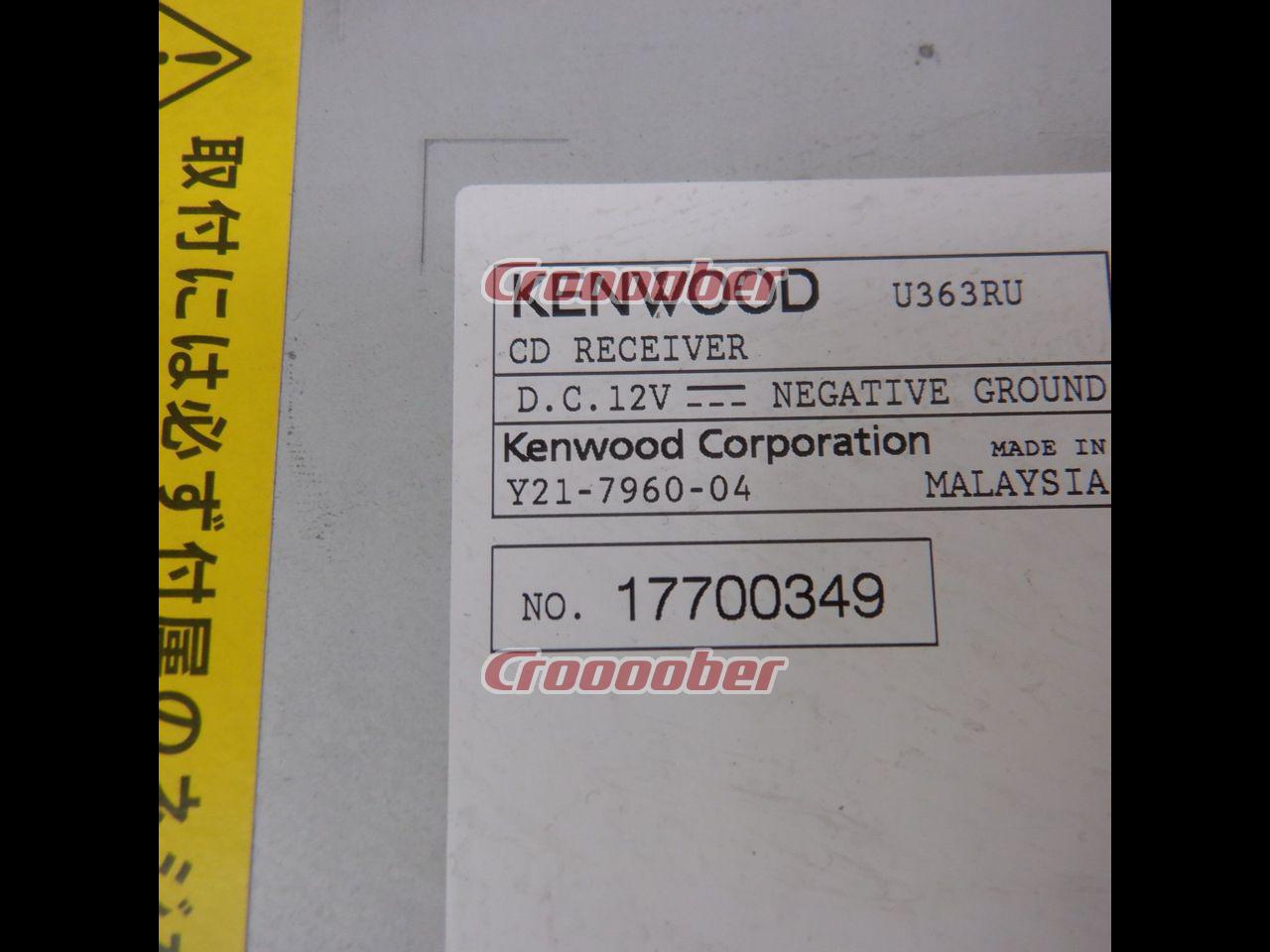 Wake Ant KENWOOD U363RU * Genuine Optional Item 2010 Model | CD+
