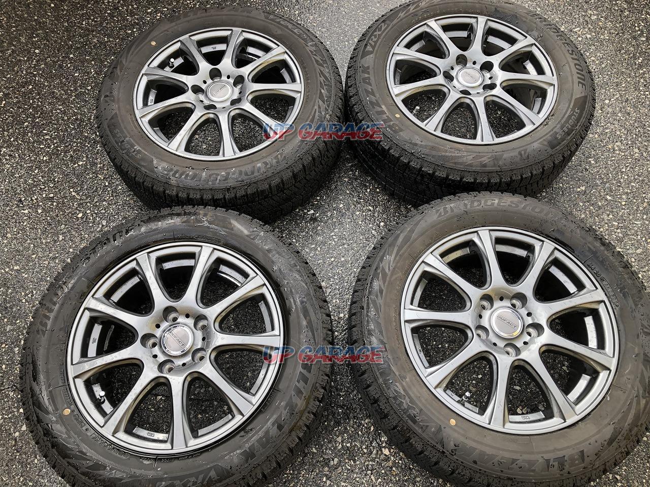 DUFACT BRIDGESTONE BLIZZAK VRX2 205 / 60R16 4 Pieces Set 