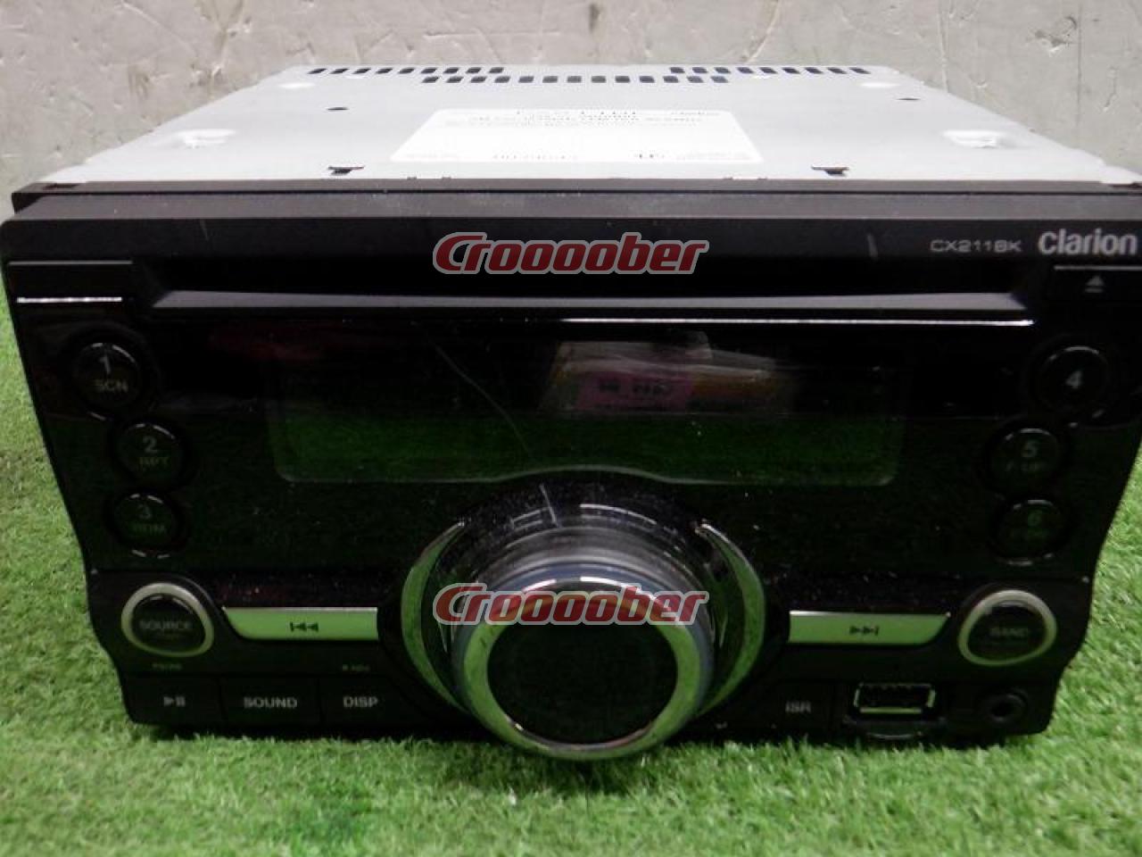 Clarion CX211BK | CD Tuners | Croooober