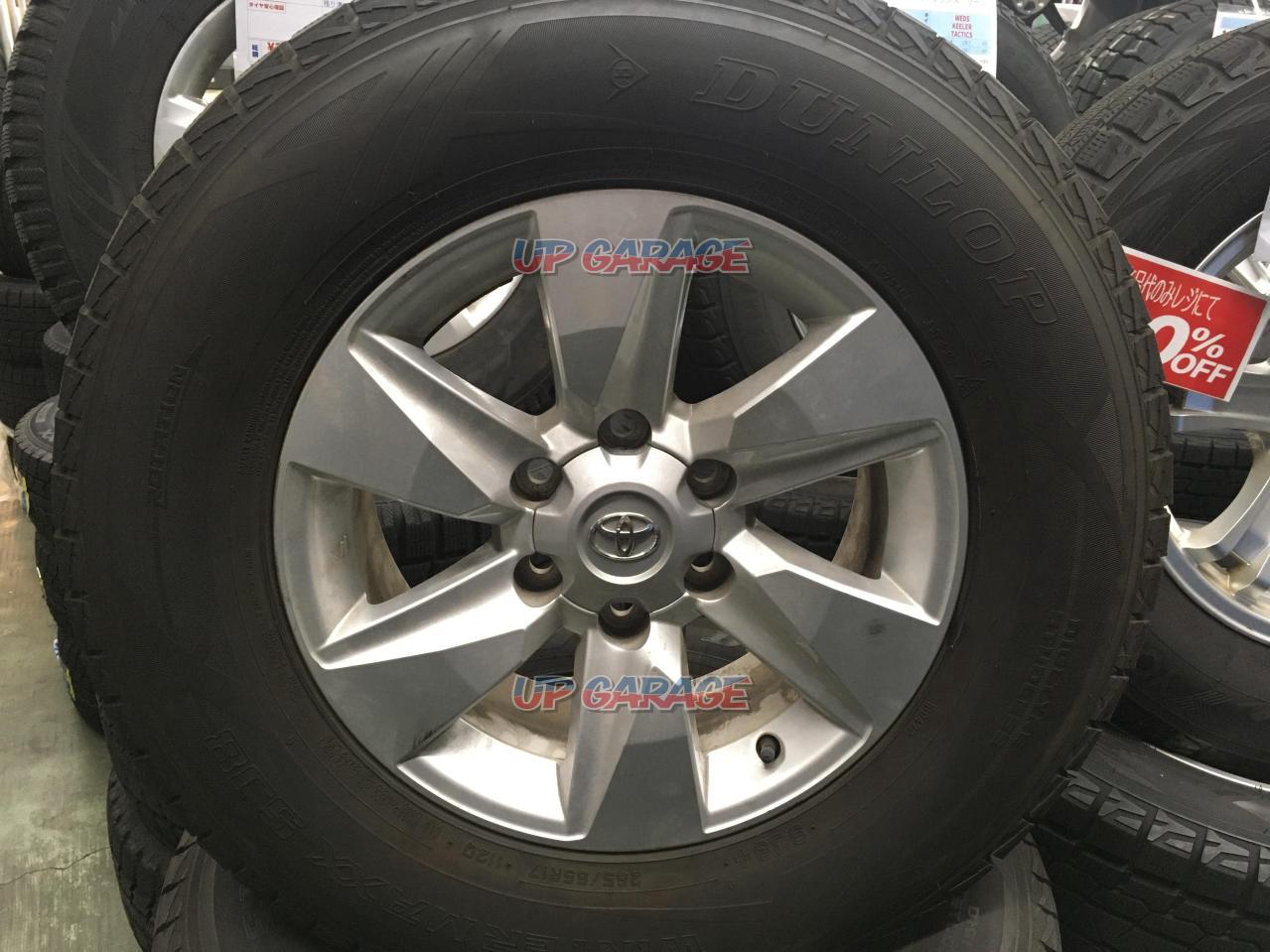 トヨタ純正(TOYOTA) 150系ランドクルーザープラド純正ホイール + 