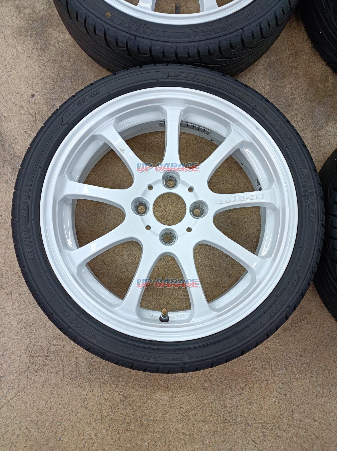 Croober Rims Lehrmeister LM SPORT + KENDA KAISER KR 20 74V XL - 5.0Jx16+45100-4H for ...