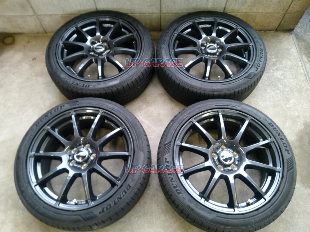 A-TECH SCHNEIDER Spoke Wheels DUNLOPLE MANS V 215 / 45R17 - 7.0 